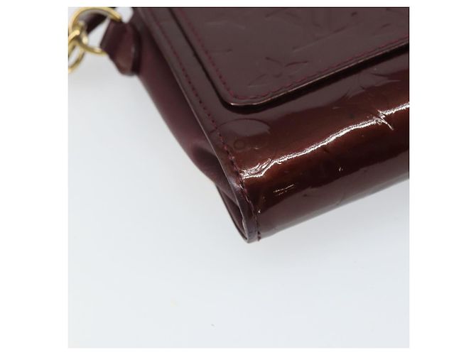 LOUIS VUITTON Borsa Rossmore PM Monogram Vernis Rossa Favist M91547 LV Auth ka2074 - vista 16