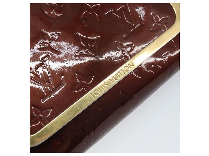 LOUIS VUITTON Borsa Rossmore PM Monogram Vernis Rossa Favist M91547 LV Auth ka2074 - vista 17