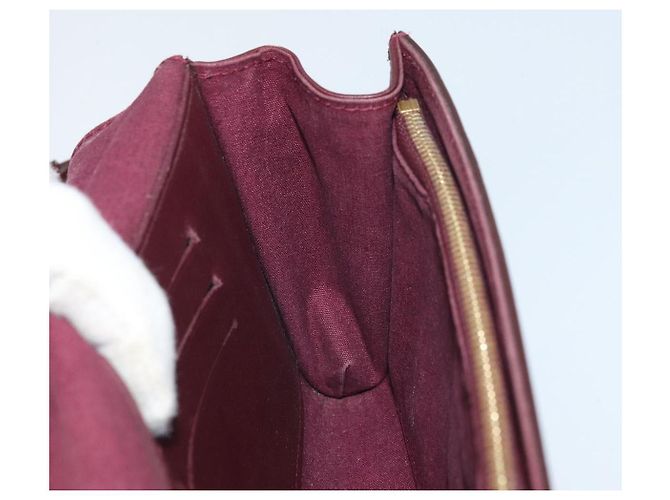 LOUIS VUITTON Borsa Rossmore PM Monogram Vernis Rossa Favist M91547 LV Auth ka2074 - vista 19