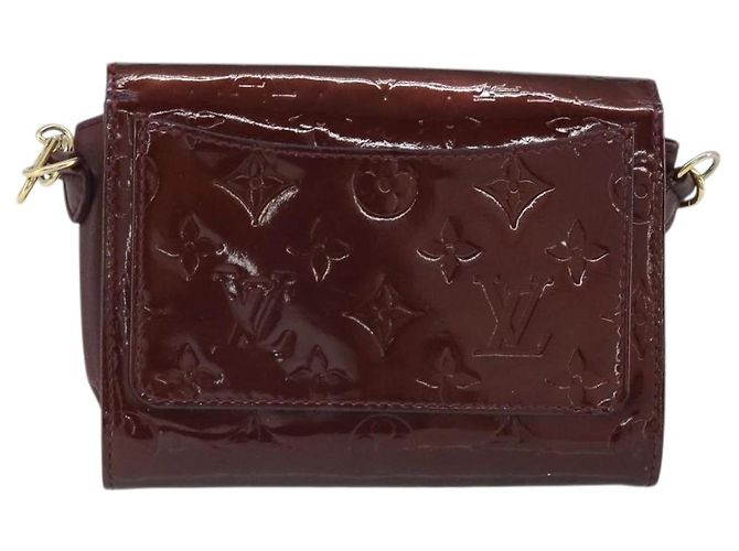LOUIS VUITTON Borsa Rossmore PM Monogram Vernis Rossa Favist M91547 LV Auth ka2074 - vista 2