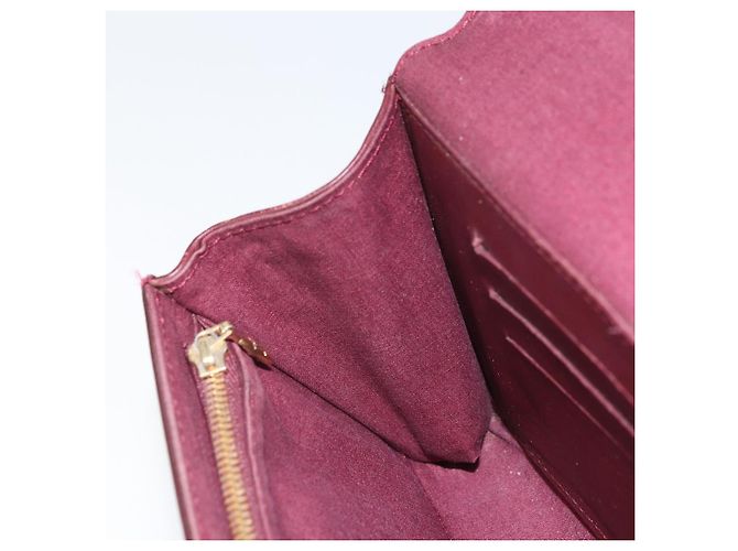 LOUIS VUITTON Borsa Rossmore PM Monogram Vernis Rossa Favist M91547 LV Auth ka2074 - vista 20