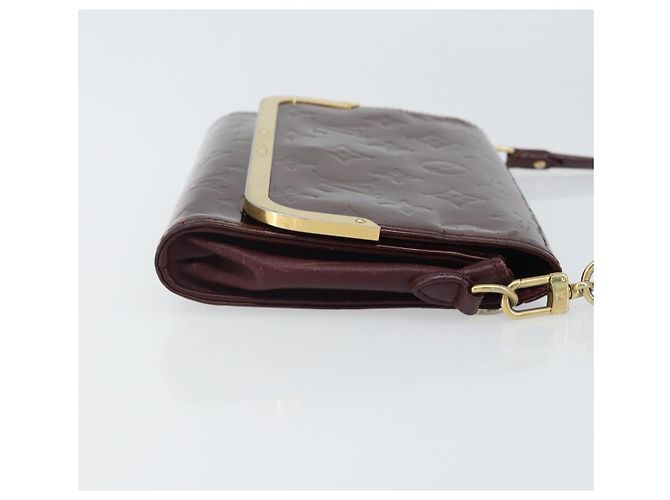 LOUIS VUITTON Borsa Rossmore PM Monogram Vernis Rossa Favist M91547 LV Auth ka2074 - vista 3