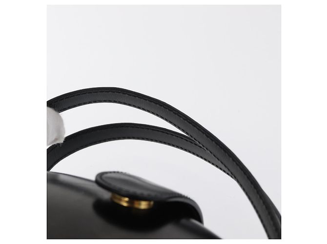 Borsa a mano LOEWE in pelle nera e oro Auth bs33105 Nero D'oro - vista 14