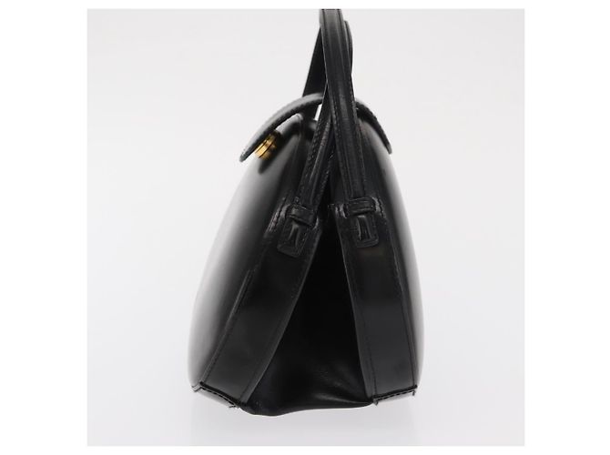 Borsa a mano LOEWE in pelle nera e oro Auth bs33105 Nero D'oro - vista 3