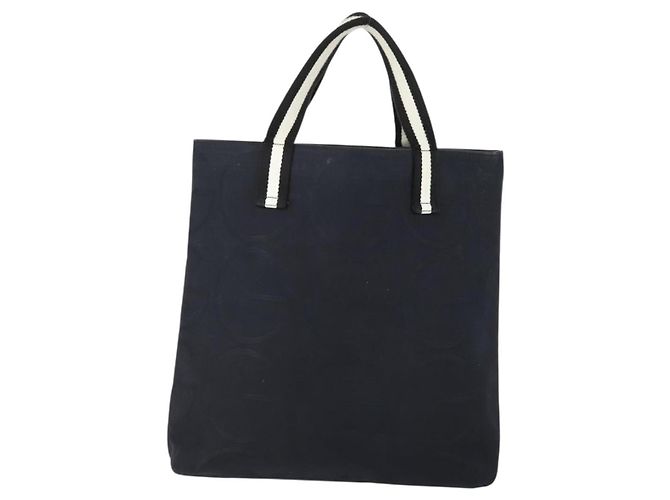 GUCCI Tote Bag aus Canvas in Marineblau 123439 Auth BA10125 - Ansicht 13