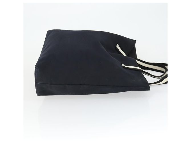 GUCCI Tote Bag aus Canvas in Marineblau 123439 Auth BA10125 - Ansicht 3