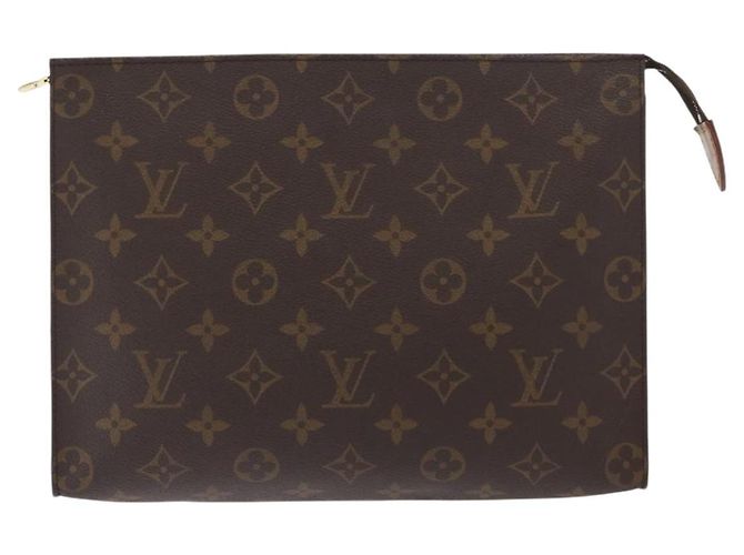 LOUIS VUITTON Poche Toilette Monogram 26 M47542 LV Auth 170185 Monogramma - vista 13