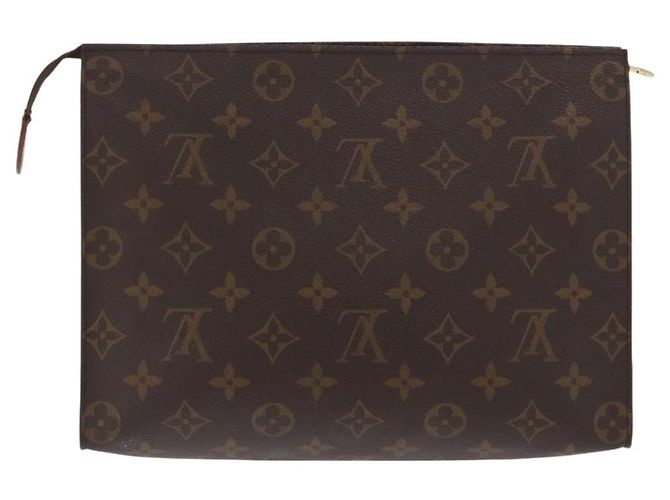 LOUIS VUITTON Poche Toilette Monogram 26 M47542 LV Auth 170185 Monogramma - vista 2