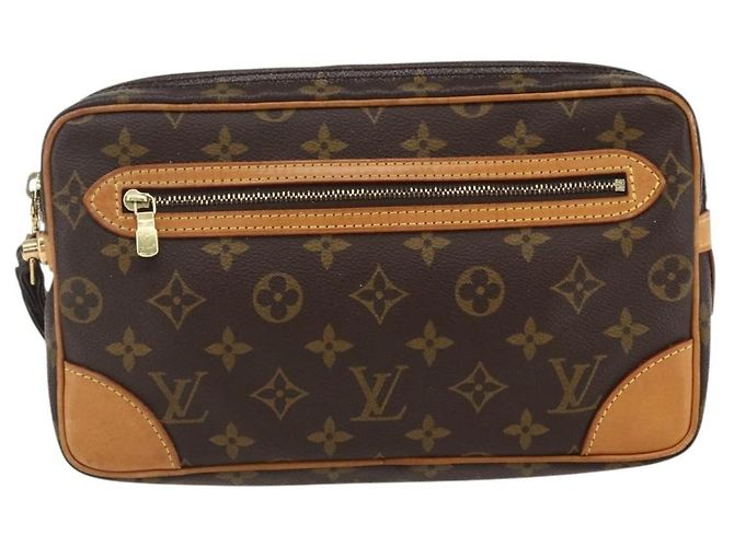 LOUIS VUITTON Clutch Marly Dragonne GM Monogram M51825 LV Auth 169541 Monogramma - vista 13