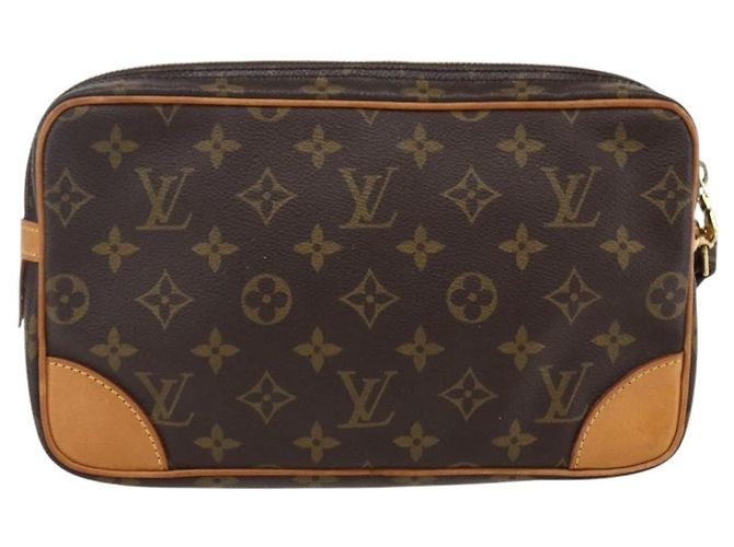 LOUIS VUITTON Clutch Marly Dragonne GM Monogram M51825 LV Auth 169541 Monogramma - vista 2