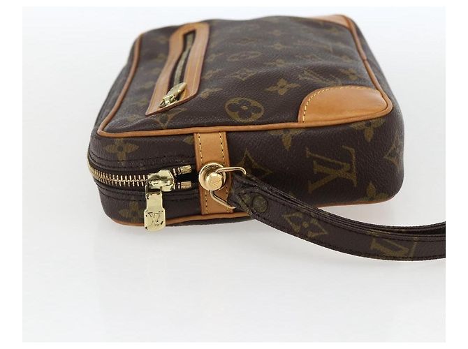 LOUIS VUITTON Clutch Marly Dragonne GM Monogram M51825 LV Auth 169541 Monogramma - vista 3
