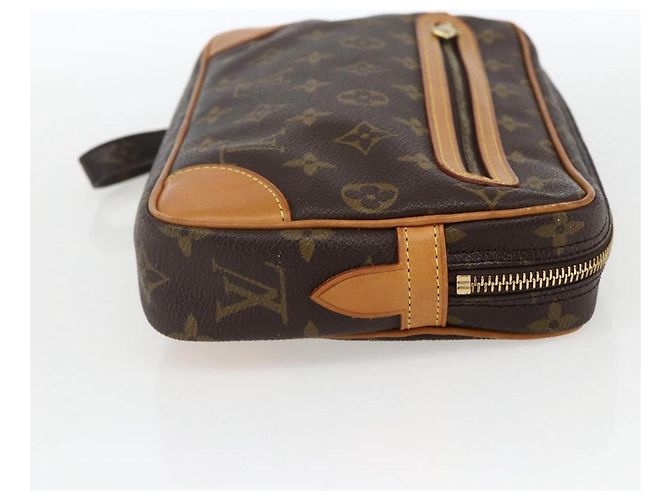LOUIS VUITTON Clutch Marly Dragonne GM Monogram M51825 LV Auth 169541 Monogramma - vista 4