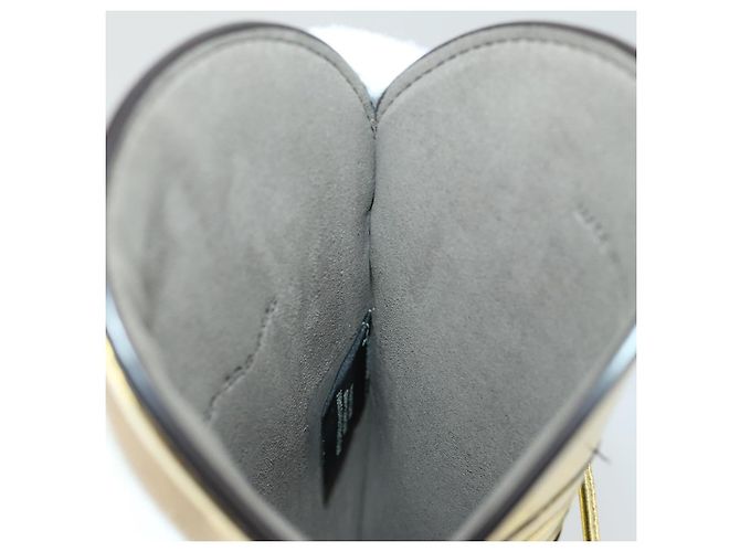 FENDI Orlock Borsa a Spalla per Smartphone in Pelle Dorata Auth SW2114SAM D'oro - vista 17