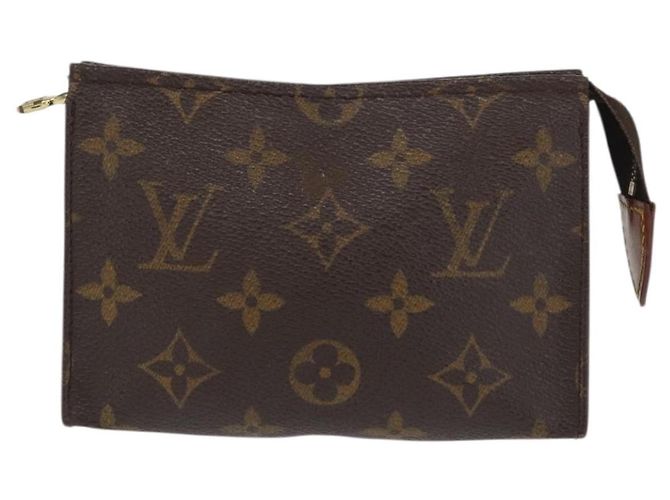 LOUIS VUITTON Poche Toilette Monogram 15 M47546 Auth LV 169652 Monogramma - vista 13
