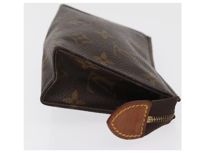LOUIS VUITTON Poche Toilette Monogram 15 M47546 Auth LV 169652 Monogramma - vista 3