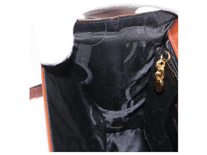 Borsa a Spalla Salvatore Ferragamo in Pelle Marrone Oro Auth 170263 D'oro - vista 20