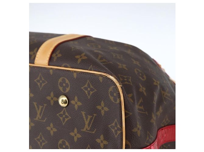 LOUIS VUITTON Borsa Tote Monogram Ruby Sarina MM Rossa M95611 LV Auth ka2035 Rosso Monogramma - vista 15