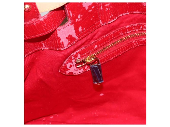 LOUIS VUITTON Borsa Tote Monogram Ruby Sarina MM Rossa M95611 LV Auth ka2035 Rosso Monogramma - vista 19