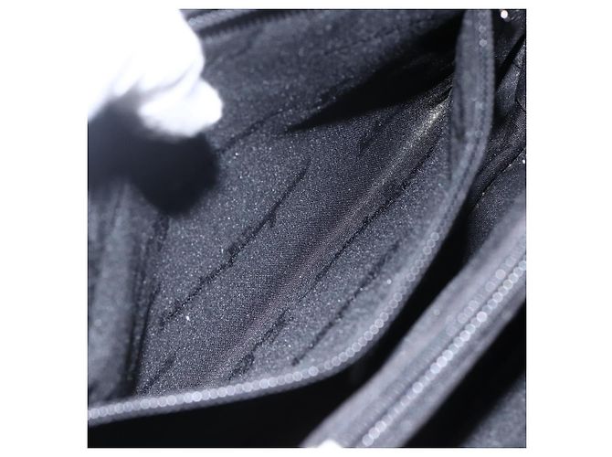 Borsa a mano Salvatore Ferragamo in tela nera 339933 Auth bs33179 Nero - vista 20