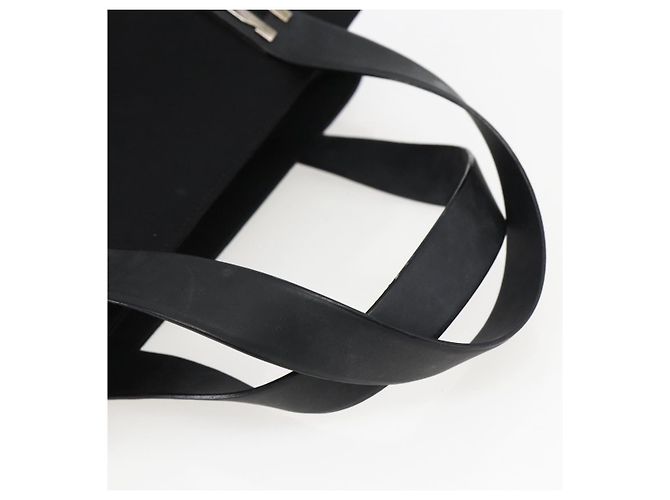 Borsa a mano Salvatore Ferragamo in tela nera 339933 Auth bs33179 Nero - vista 7
