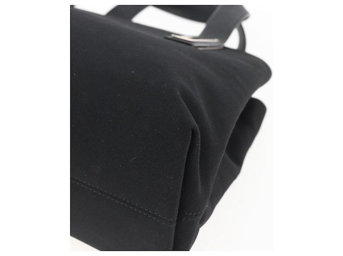 Borsa a mano Salvatore Ferragamo in tela nera 339933 Auth bs33179 Nero - vista 9