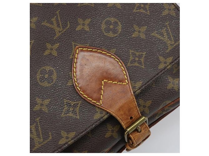 LOUIS VUITTON Borsa a Spalla Monogram Cartouchiere MM M51253 LV Auth bs33026 Monogramma - vista 18