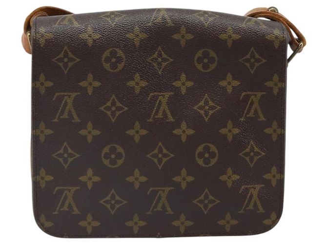 LOUIS VUITTON Borsa a Spalla Monogram Cartouchiere MM M51253 LV Auth bs33026 Monogramma - vista 2