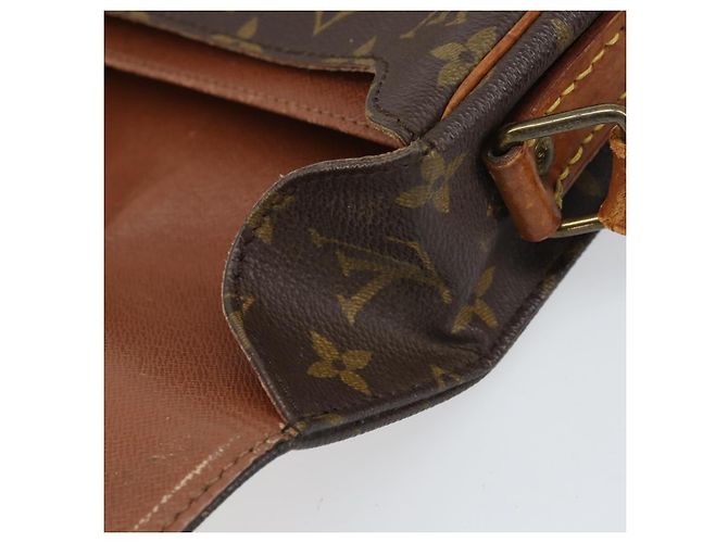 LOUIS VUITTON Borsa a Spalla Monogram Cartouchiere MM M51253 LV Auth bs33026 Monogramma - vista 20
