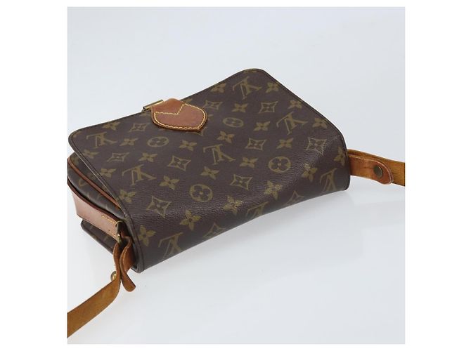 LOUIS VUITTON Borsa a Spalla Monogram Cartouchiere MM M51253 LV Auth bs33026 Monogramma - vista 6