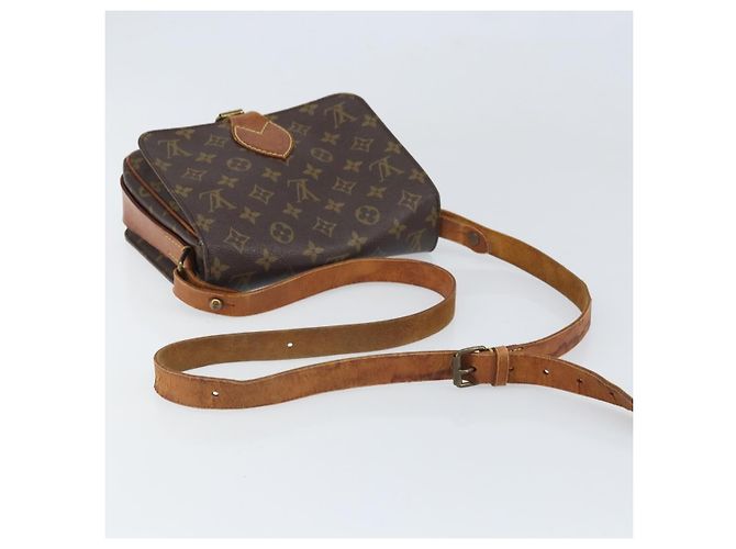 LOUIS VUITTON Borsa a Spalla Monogram Cartouchiere MM M51253 LV Auth bs33026 Monogramma - vista 7
