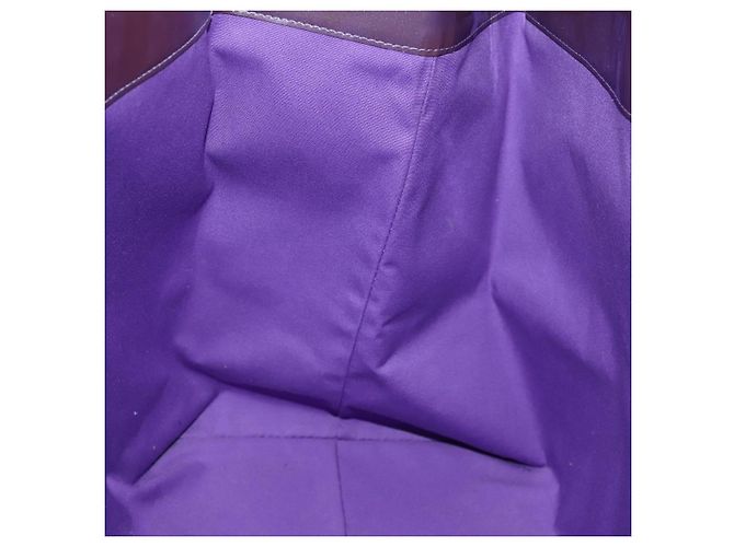 LOUIS VUITTON Borsa Tote Reade GM Monogram Vernis Viola M91085 LV Auth 169236 Porpora - vista 18
