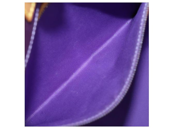LOUIS VUITTON Borsa Tote Reade GM Monogram Vernis Viola M91085 LV Auth 169236 Porpora - vista 21