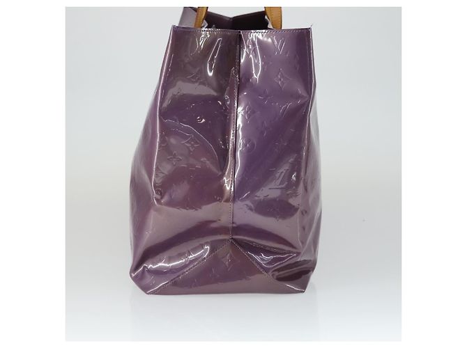 LOUIS VUITTON Borsa Tote Reade GM Monogram Vernis Viola M91085 LV Auth 169236 Porpora - vista 3
