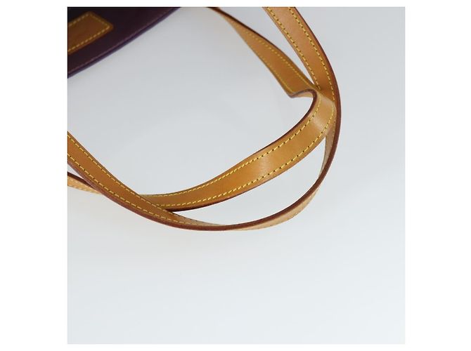 LOUIS VUITTON Borsa Tote Reade GM Monogram Vernis Viola M91085 LV Auth 169236 Porpora - vista 7