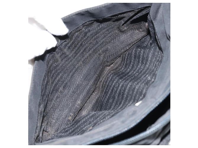 Borsa a Spalla PRADA Nylon Nero Argento Autentica 170408 - vista 25