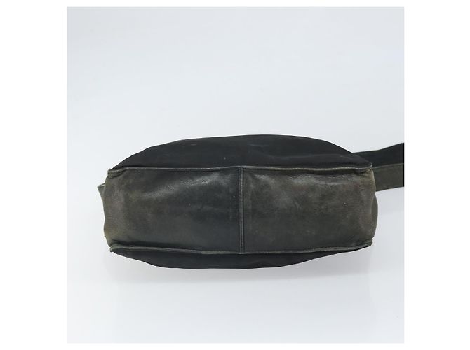Borsa a Spalla PRADA Nylon Nero Argento Autentica 170408 - vista 5