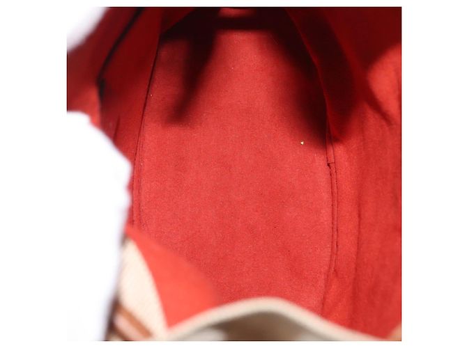 Borsa a mano Salvatore Ferragamo in pelle rossa argento Auth 149839 Rosso - vista 10