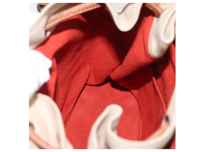 Borsa a mano Salvatore Ferragamo in pelle rossa argento Auth 149839 Rosso - vista 19