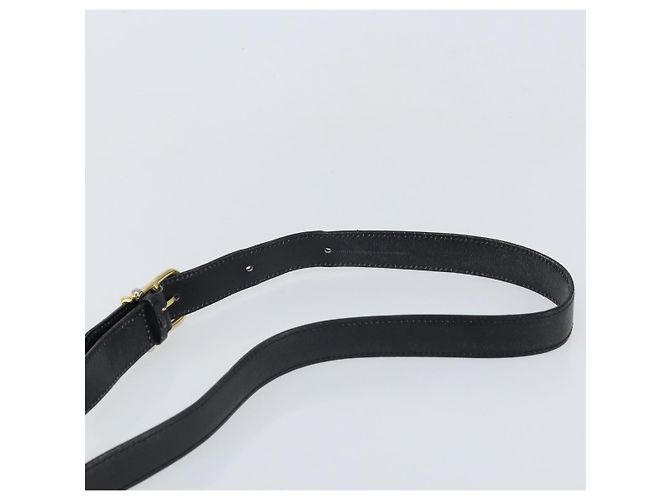 Borsa a Spalla CÉLINE Circle in Pelle Nera e Oro Auth 171411V Nero D'oro - vista 14