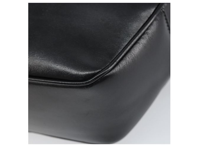 Borsa a Spalla CÉLINE Circle in Pelle Nera e Oro Auth 171411V Nero D'oro - vista 16