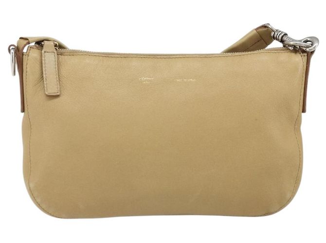 Céline Borsa a Spalla in Pelle Beige Auth BA9900 - vista 13