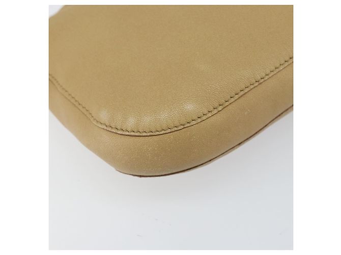 Céline Borsa a Spalla in Pelle Beige Auth BA9900 - vista 14