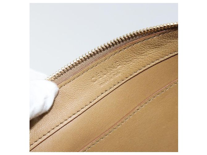 Céline Borsa a Spalla in Pelle Beige Auth BA9900 - vista 18