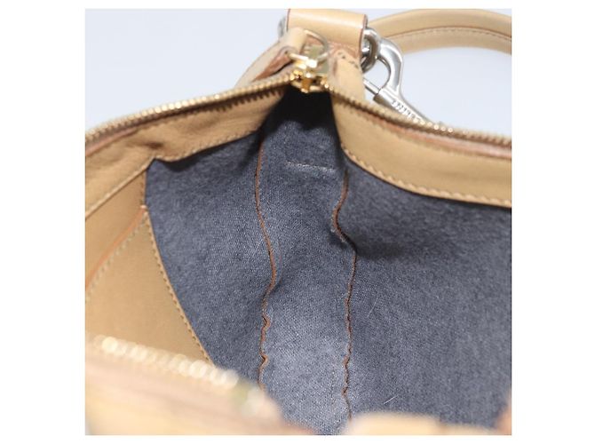 Céline Borsa a Spalla in Pelle Beige Auth BA9900 - vista 19