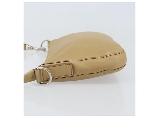 Céline Borsa a Spalla in Pelle Beige Auth BA9900 - vista 4