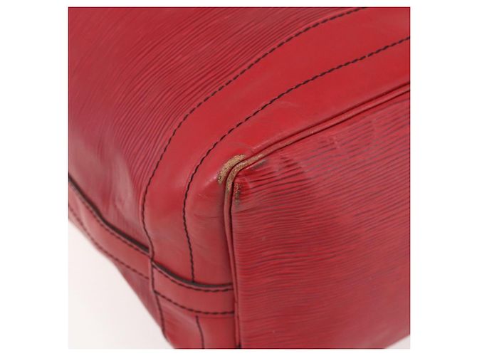LOUIS VUITTON Borsa a Spalla Epi Noe Rossa M44007 LV Auth 170172 Rosso - vista 16