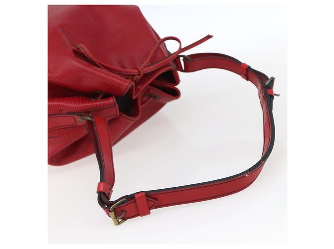 LOUIS VUITTON Borsa a Spalla Epi Noe Rossa M44007 LV Auth 170172 Rosso - vista 7