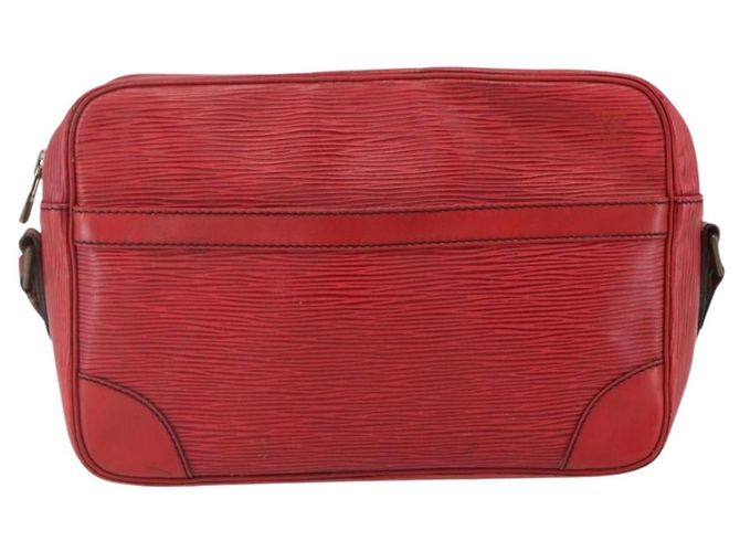LOUIS VUITTON Borsa a Spalla Epi Trocadero 27 Rossa M52317 LV Auth 169554 Rosso - vista 13