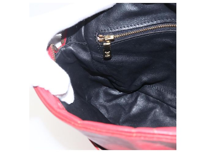 LOUIS VUITTON Borsa a Spalla Epi Trocadero 27 Rossa M52317 LV Auth 169554 Rosso - vista 21