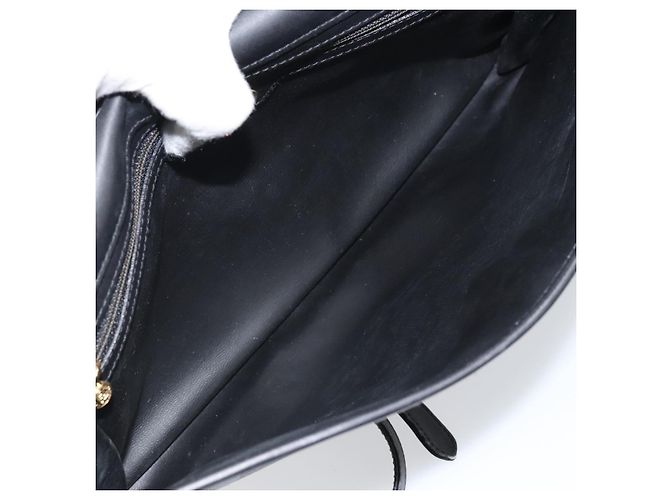 Pequin Bolsa de Ombro em Lona Pecan FENDI Preta Auth ep13179 Preto - vista 11